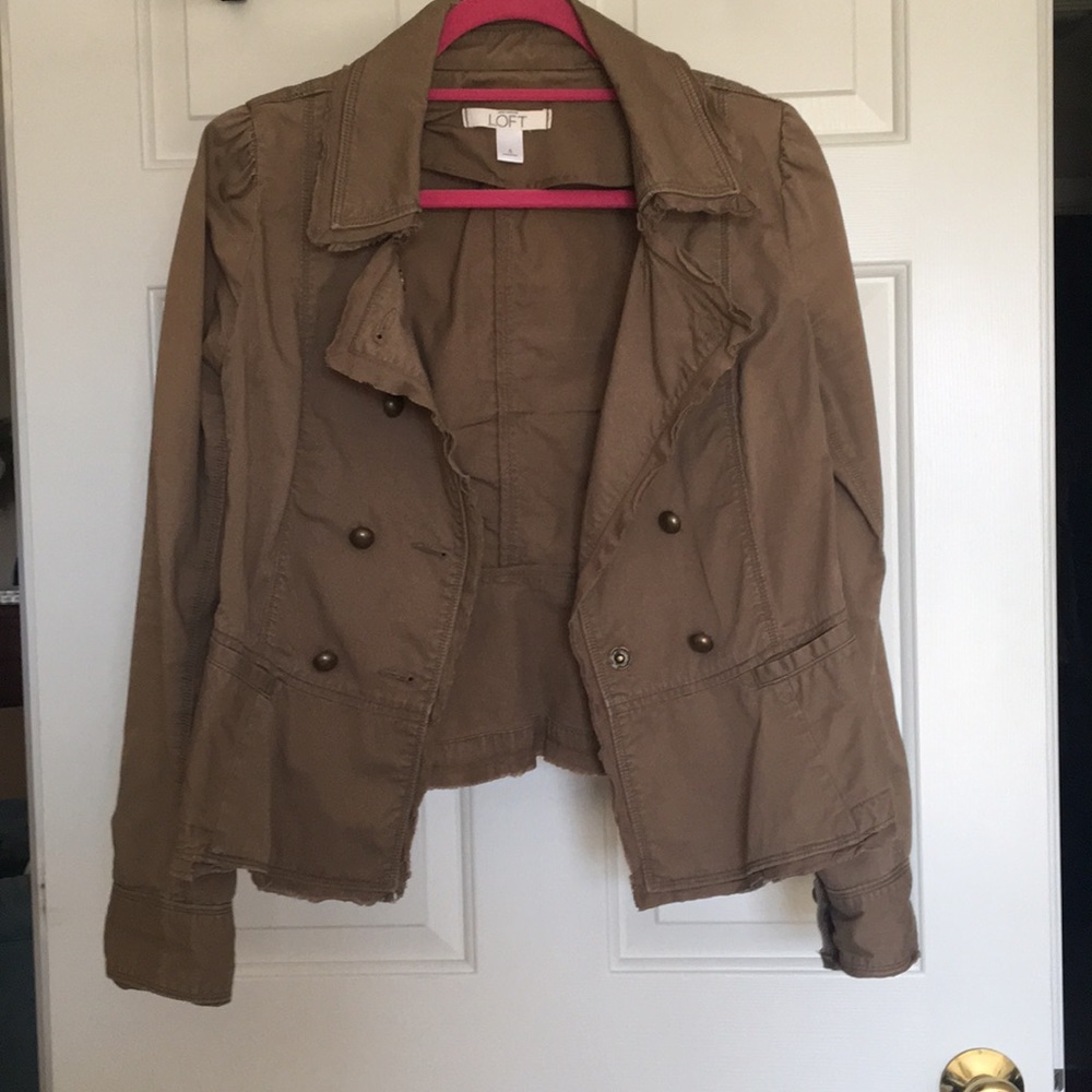LOFT military style jacket
